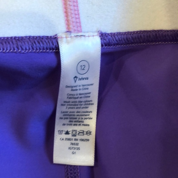 Ivivva Girls Shorts - Picture 3 of 3